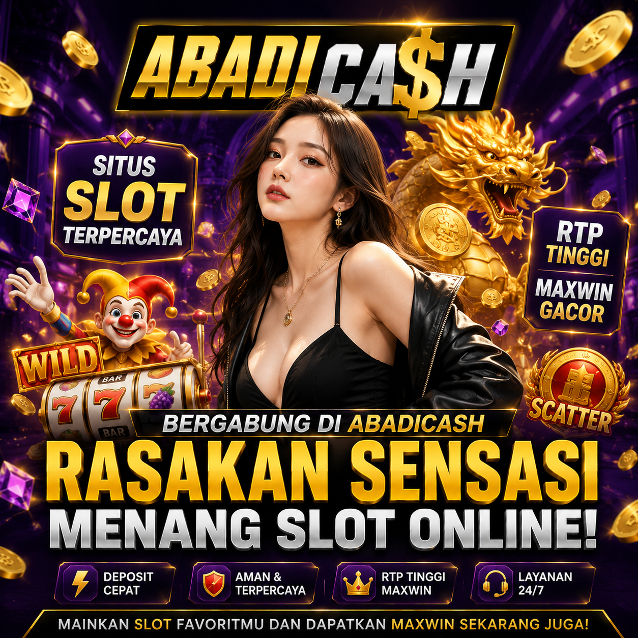 Thumbnail 1 of 3, Poster, ABADICASH $ Download Install Tanpa Jeda Khusus Abadi Situs Resmi designed and sold by ABADICASH.